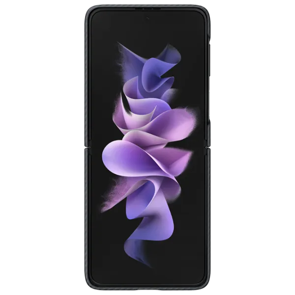 Чехол для смартфона Samsung Galaxy Flip3 Samsung/ Back/ Арамид/ Черный photo 5