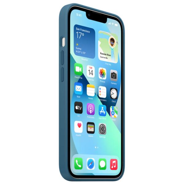 Чехол для смартфона Apple iPhone 13 Apple/ Back/ TPU/ Jay Синий photo 5 Чехол для смартфона Apple iPhone 13 Apple/ Back/ TPU/ Jay Синий photo 5