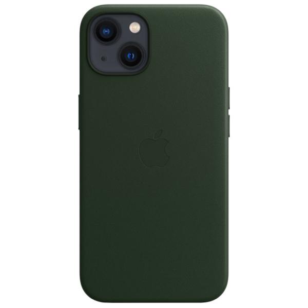 Husă pentru smartphone Apple iPhone 13 Apple/ Back/ Piele/ Sequoia Green photo 2 Husă pentru smartphone Apple iPhone 13 Apple/ Back/ Piele/ Sequoia Green photo 2