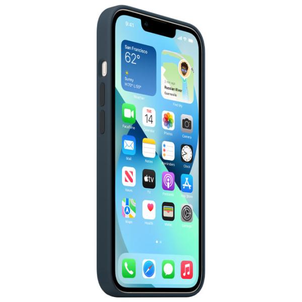 Чехол для смартфона Apple iPhone 13 mini Apple/ Back/ TPU/ Abyss Синий photo 4 Чехол для смартфона Apple iPhone 13 mini Apple/ Back/ TPU/ Abyss Синий photo 4