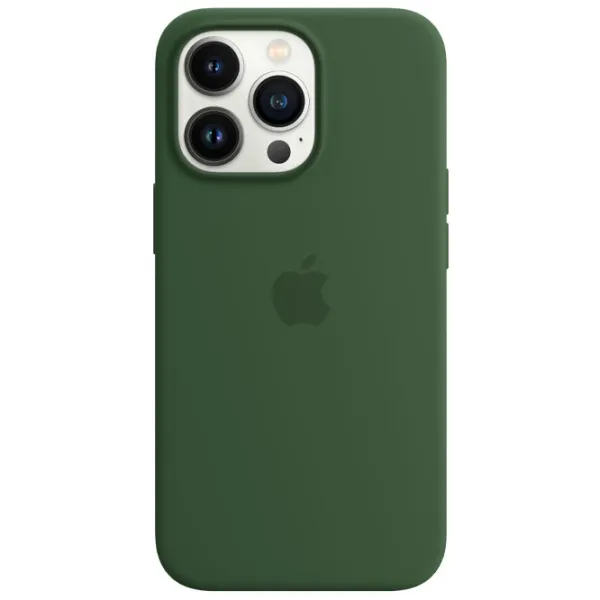 Чехол для смартфона Apple iPhone 13 Pro Apple/ Back/ TPU/ Клевер Зелёный photo 2
