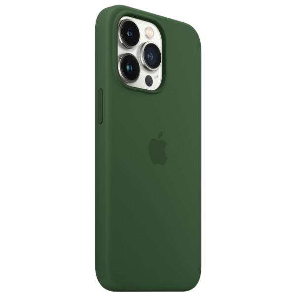 Чехол для смартфона Apple iPhone 13 Pro Apple/ Back/ TPU/ Клевер Зелёный photo 3