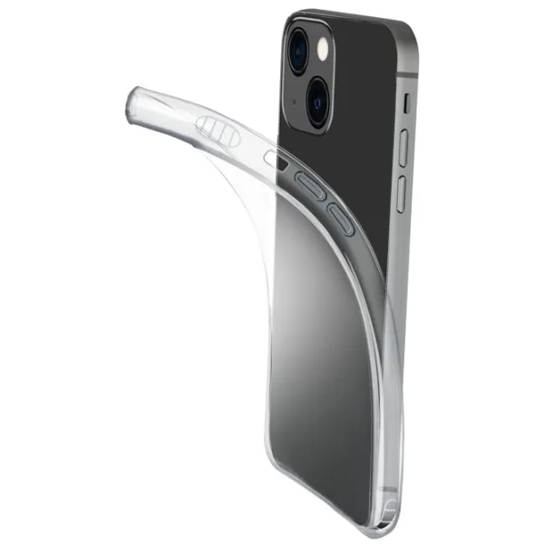 Husă pentru smartphone Apple iPhone 13 Cellularline/ Back/ Silicon/ Transparent photo 2