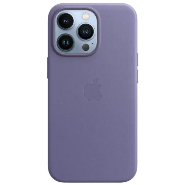 Чехол для смартфона Apple iPhone 13 Pro Max Apple/ Back/ Кожа/ Wisteria Пурпурный photo 2 Чехол для смартфона Apple iPhone 13 Pro Max Apple/ Back/ Кожа/ Wisteria Пурпурный photo 2