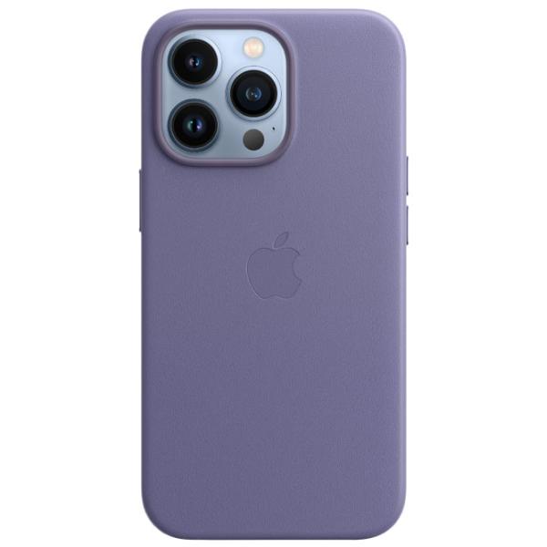 Чехол для смартфона Apple iPhone 13 Pro Max Apple/ Back/ Кожа/ Wisteria Пурпурный photo 2 Чехол для смартфона Apple iPhone 13 Pro Max Apple/ Back/ Кожа/ Wisteria Пурпурный photo 2