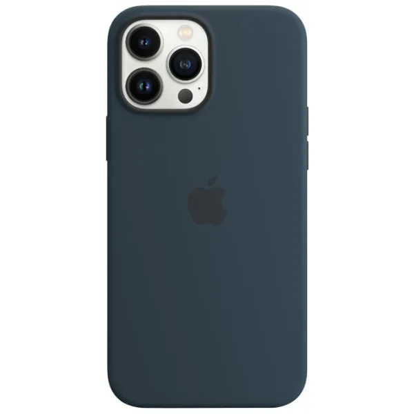 Чехол для смартфона Apple iPhone 13 Pro Max Apple/ Back/ TPU/ Abyss Синий photo 2 Чехол для смартфона Apple iPhone 13 Pro Max Apple/ Back/ TPU/ Abyss Синий photo 2