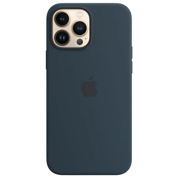 Чехол для смартфона Apple iPhone 13 Pro Max Apple/ Back/ TPU/ Abyss Синий photo 3 Чехол для смартфона Apple iPhone 13 Pro Max Apple/ Back/ TPU/ Abyss Синий photo 3