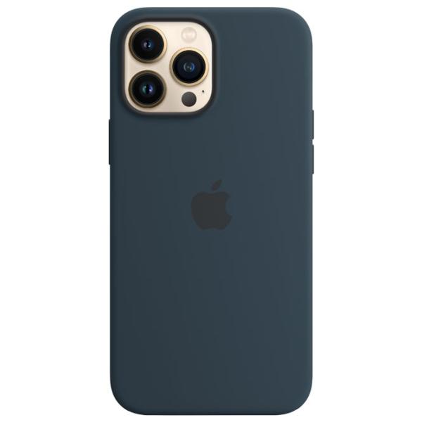 Чехол для смартфона Apple iPhone 13 Pro Max Apple/ Back/ TPU/ Abyss Синий photo 3 Чехол для смартфона Apple iPhone 13 Pro Max Apple/ Back/ TPU/ Abyss Синий photo 3