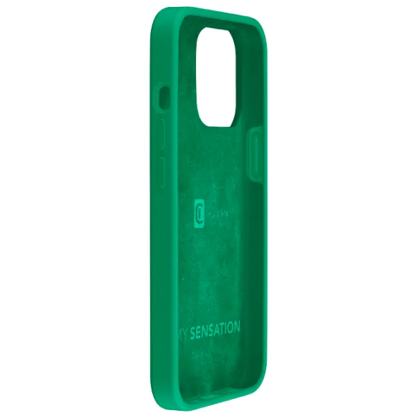 Husă pentru smartphone Apple iPhone 13 Cellularline/ Back/ Silicon/ Green photo 3