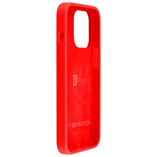 Husă pentru smartphone Apple iPhone 13 Cellularline/ Back/ Silicon/ Red photo 3