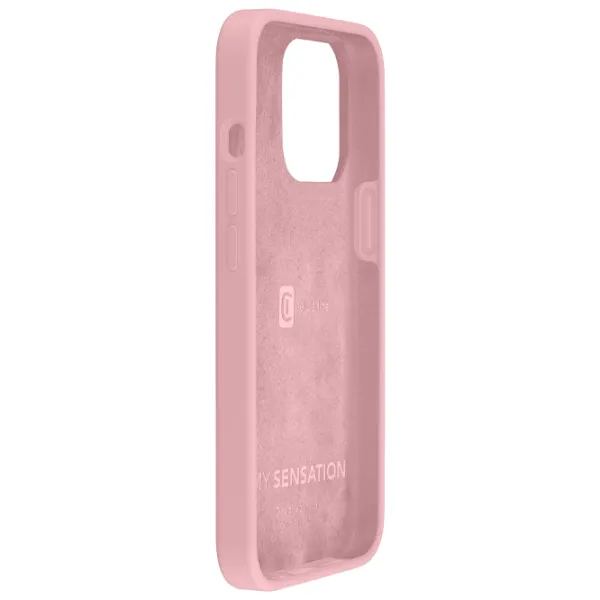 Husă pentru smartphone Apple iPhone 13 mini Cellularline/ Back/ Silicon/ Pink photo 3