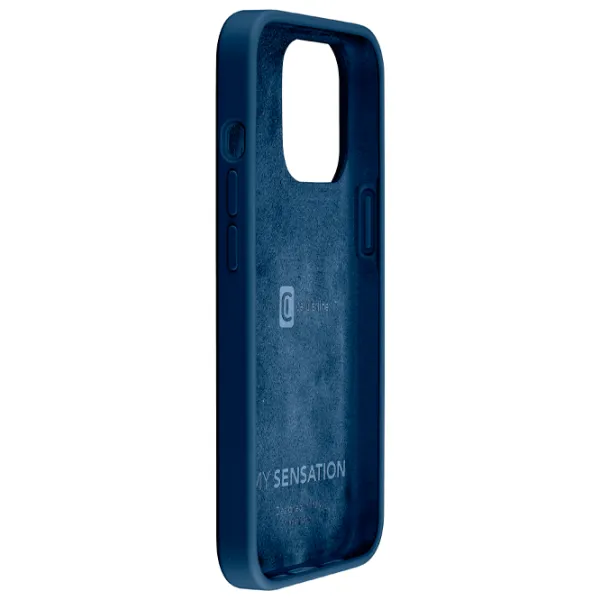 Husă pentru smartphone Apple iPhone 13 mini Cellularline/ Back/ Silicon/ Blue photo 3 Husă pentru smartphone Apple iPhone 13 mini Cellularline/ Back/ Silicon/ Blue photo 3