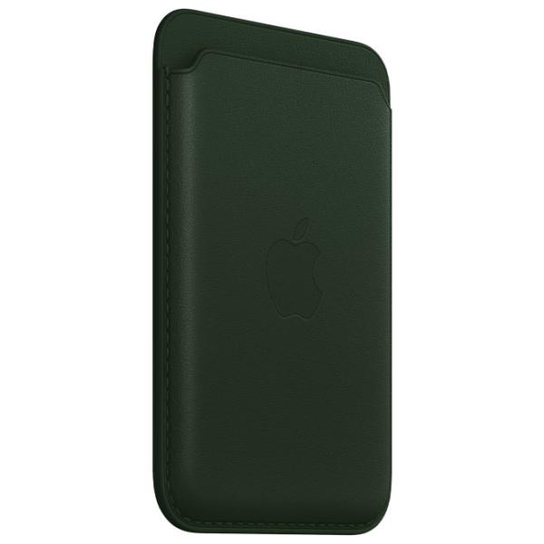 Husă Portmoneu Apple iPhone 12 - 14 All Apple/ MagSafe/ Piele/ Sequoia Green photo 2 Husă Portmoneu Apple iPhone 12 - 14 All Apple/ MagSafe/ Piele/ Sequoia Green photo 2