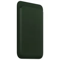 Husă Portmoneu Apple iPhone 12 - 14 All Apple/ MagSafe/ Piele/ Sequoia Green photo 2