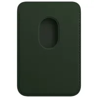 Husă Portmoneu Apple iPhone 12 - 14 All Apple/ MagSafe/ Piele/ Sequoia Green photo 3