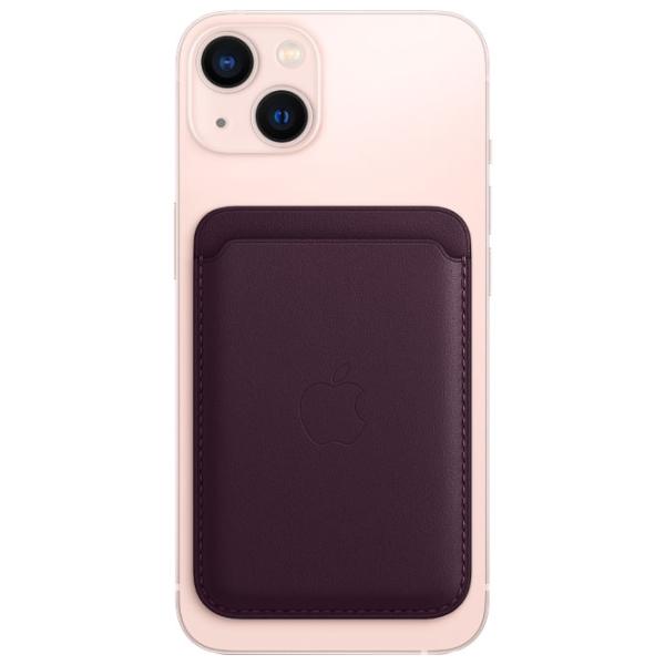 Чехол-бумажник Apple iPhone 12 - 14 All Apple/ MagSafe/ Кожа/ Dark Cherry photo 2 Чехол-бумажник Apple iPhone 12 - 14 All Apple/ MagSafe/ Кожа/ Dark Cherry photo 2