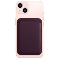 Husă Portmoneu Apple iPhone 12 - 14 All Apple/ MagSafe/ Piele/ Dark Cherry photo 2