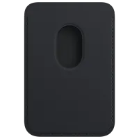 Husă Portmoneu Apple iPhone 12 - 14 All Apple/ MagSafe/ Piele/ Midnight Black photo 3