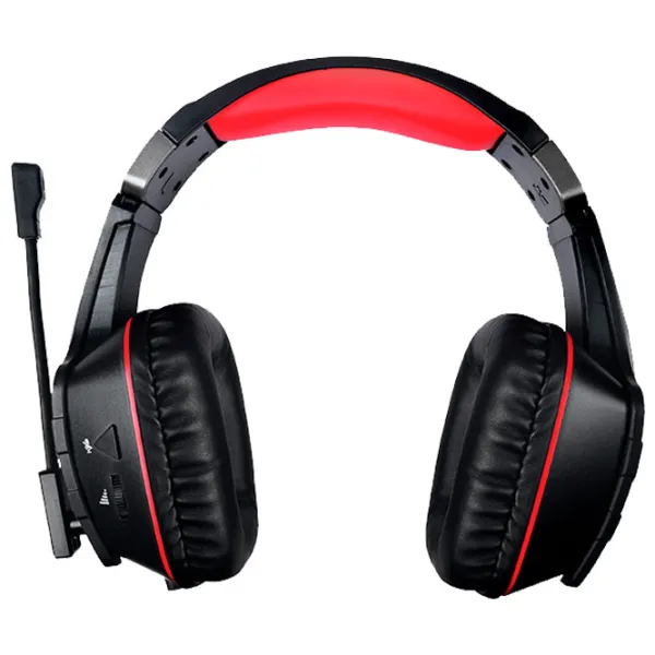 Căști Qumo Protector Red Black Cu fir/ Gaming photo 3 Căști Qumo Protector Red Black Cu fir/ Gaming photo 3