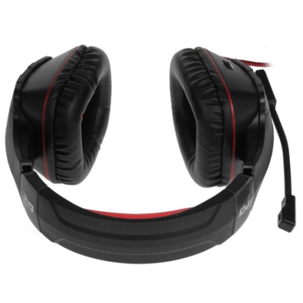 Căști Qumo Protector Red Black Cu fir/ Gaming photo 7 Căști Qumo Protector Red Black Cu fir/ Gaming photo 7