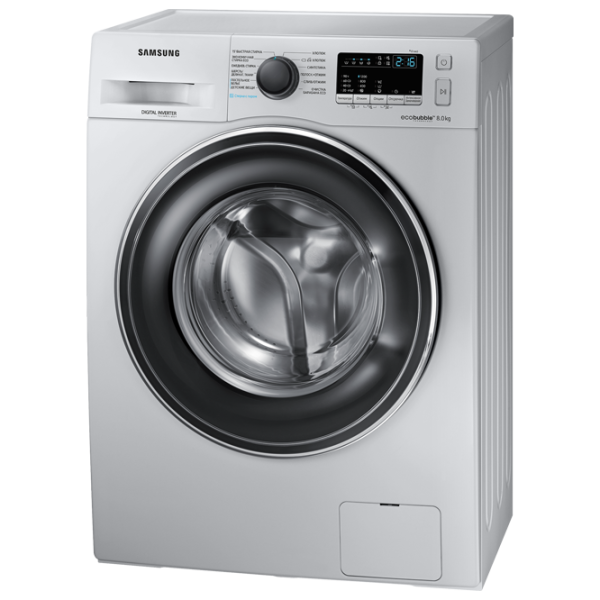 Стиральная машина Samsung WW80R42LHESDLP 8 кг / 1200 об/мин / Серебряный photo 2