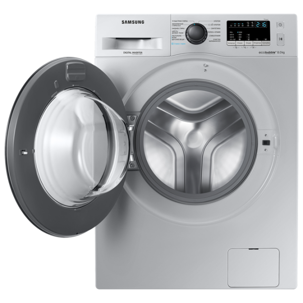 Стиральная машина Samsung WW80R42LHESDLP 8 кг / 1200 об/мин / Серебряный photo 4