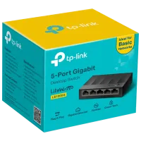 Switch TP-Link LS1005G LiteWave Черный photo 4