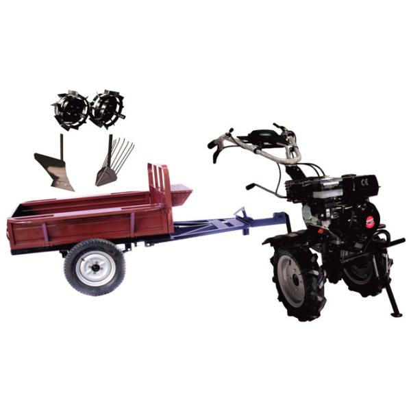 Motocultor Worker HB 700RS ECO+R SET10 4 timpi/ Benzină photo 2