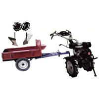 Motocultor Worker HB 700RS ECO+R SET10 4 timpi/ Benzină photo 2
