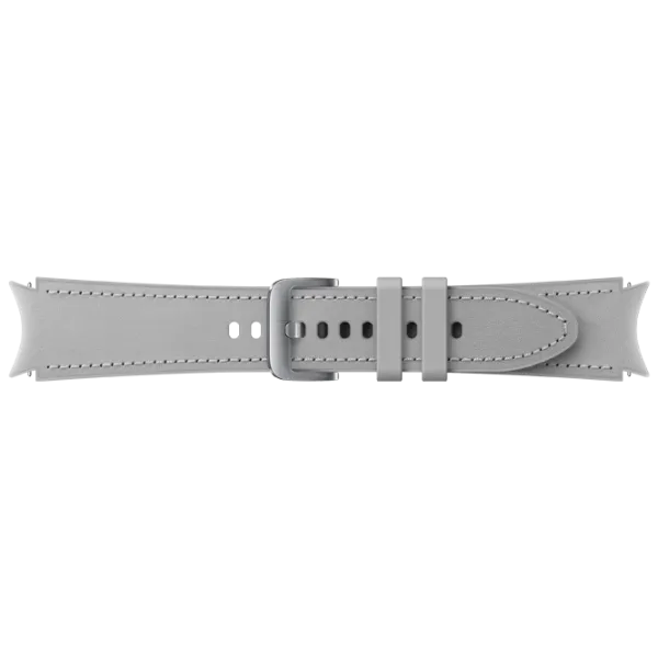 Ремень Samsung Galaxy Watch 4 ET-SHR89LSEG Leather/ 20 мм/ Серебристый Серый photo 4 Ремень Samsung Galaxy Watch 4 ET-SHR89LSEG Leather/ 20 мм/ Серебристый Серый photo 4