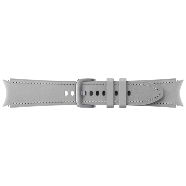 Ремень Samsung Galaxy Watch 4 ET-SHR89LSEG Leather/ 20 мм/ Серебристый Серый photo 4 Ремень Samsung Galaxy Watch 4 ET-SHR89LSEG Leather/ 20 мм/ Серебристый Серый photo 4