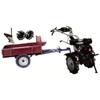 Motocultor Worker HB 700RS ECO+R SET12 4 timpi/ Benzină photo 2