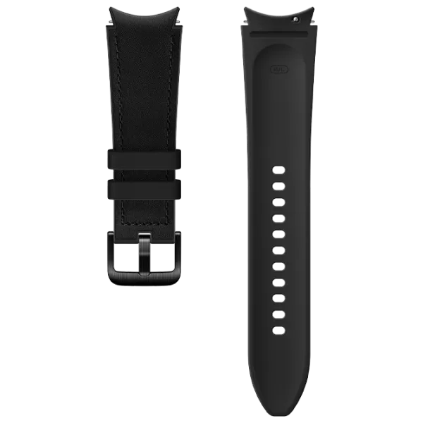 Curelușă Samsung Galaxy Watch 4 ET-SHR89LBEG Leather/ Black photo 4 Curelușă Samsung Galaxy Watch 4 ET-SHR89LBEG Leather/ Black photo 4