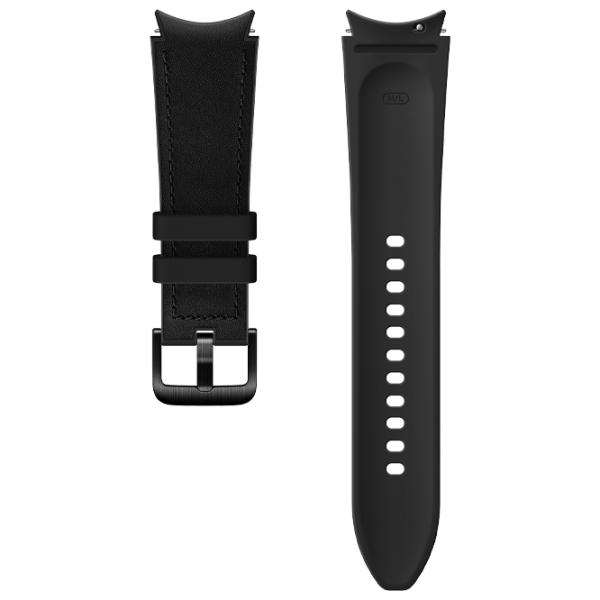 Curelușă Samsung Galaxy Watch 4 ET-SHR89LBEG Leather/ Black photo 4 Curelușă Samsung Galaxy Watch 4 ET-SHR89LBEG Leather/ Black photo 4
