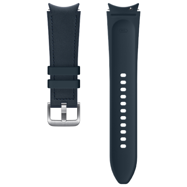 Ремень Samsung Galaxy Watch 4 ET-SHR89LNEG Leather/ Темно-синий photo 4 Ремень Samsung Galaxy Watch 4 ET-SHR89LNEG Leather/ Темно-синий photo 4