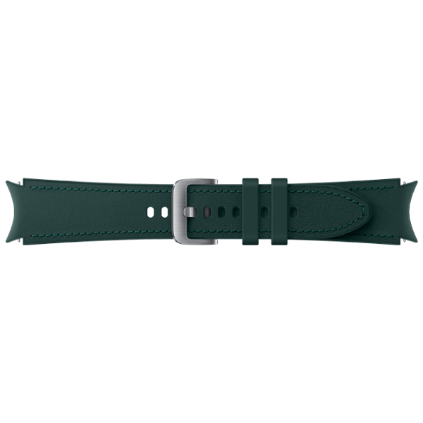 Ремень Samsung Galaxy Watch 4 ET-SHR89LGEG Leather/ 20 мм/ Зелёный Серебристый photo 4 Ремень Samsung Galaxy Watch 4 ET-SHR89LGEG Leather/ 20 мм/ Зелёный Серебристый photo 4