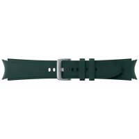 Ремень Samsung Galaxy Watch 4 ET-SHR89LGEG Leather/ 20 мм/ Зелёный Серебристый photo 4
