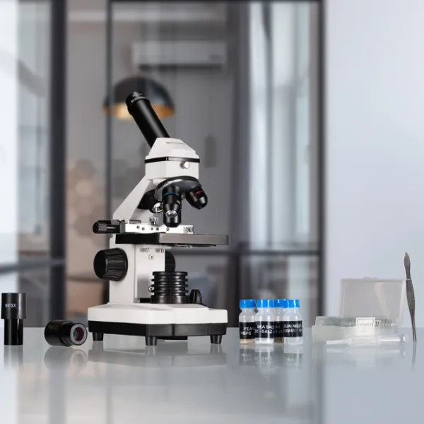 Microscop Bresser Biolux NV 20x-1280x Biologic/ White photo 6