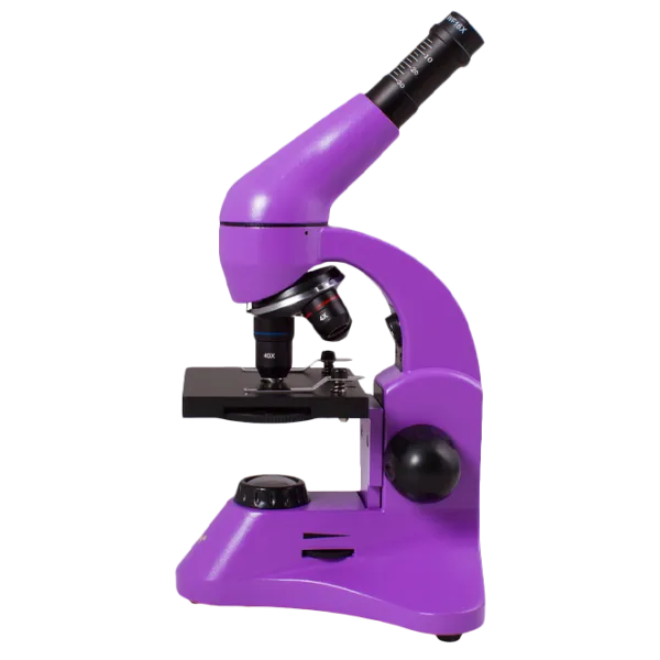 Microscop Levenhuk Rainbow 50L PLUS Biologic/ Amethyst photo 2