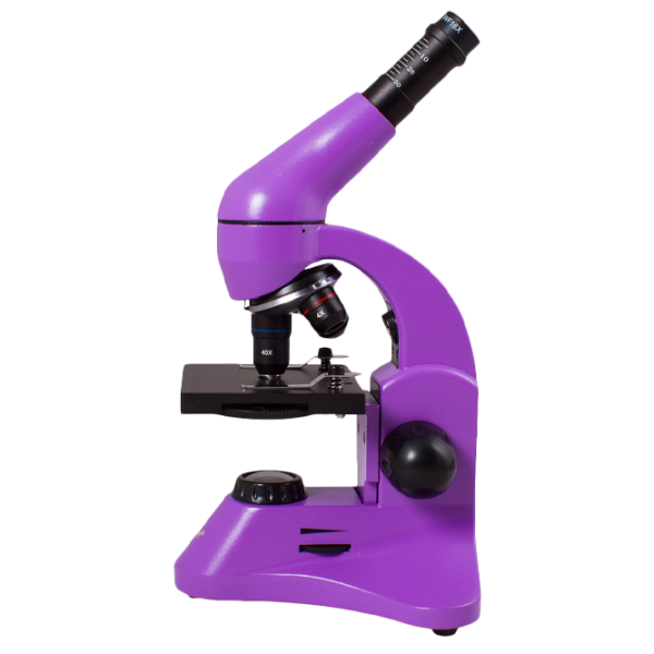 Microscop Levenhuk Rainbow 50L PLUS Biologic/ Amethyst photo 2