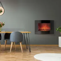 Șemineu electric Electrolux EFP/ W-1150URLS Black photo 6