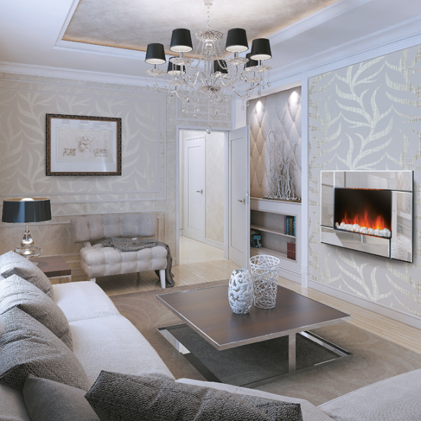 Электрокамин Electrolux EFP/ W-2000S Зеркальный photo 6