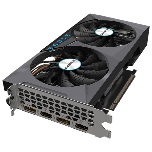 Видеокарта Gigabyte GeForce RTX 3060 EAGLE PCI Express x16 4.0 / 12 ГБ photo 2 Видеокарта Gigabyte GeForce RTX 3060 EAGLE PCI Express x16 4.0 / 12 ГБ photo 2