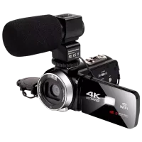Cameră video Better Life Camcorder High Definit 4K Black photo 2