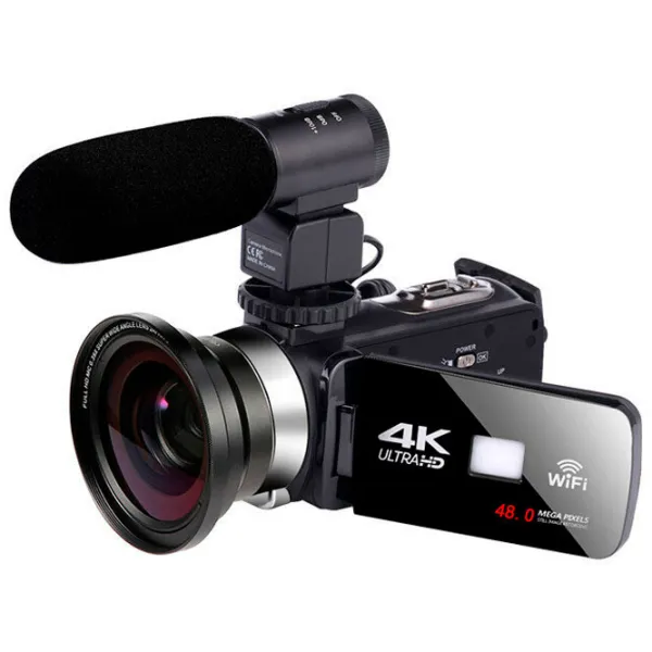 Cameră video Better Life Camcorder High Definit 4K Black photo 3 Cameră video Better Life Camcorder High Definit 4K Black photo 3