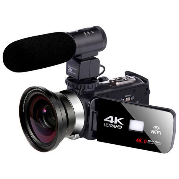 Cameră video Better Life Camcorder High Definit 4K Black photo 3 Cameră video Better Life Camcorder High Definit 4K Black photo 3
