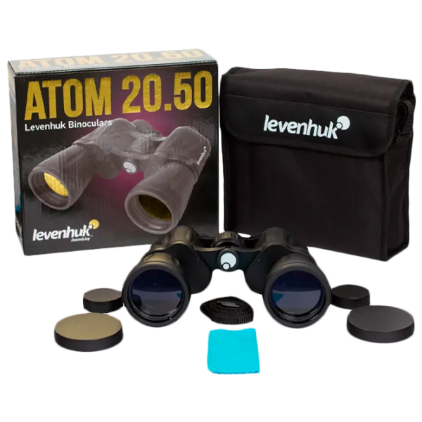 Бинокль Levenhuk Atom 20x50 Черный photo 6 Бинокль Levenhuk Atom 20x50 Черный photo 6