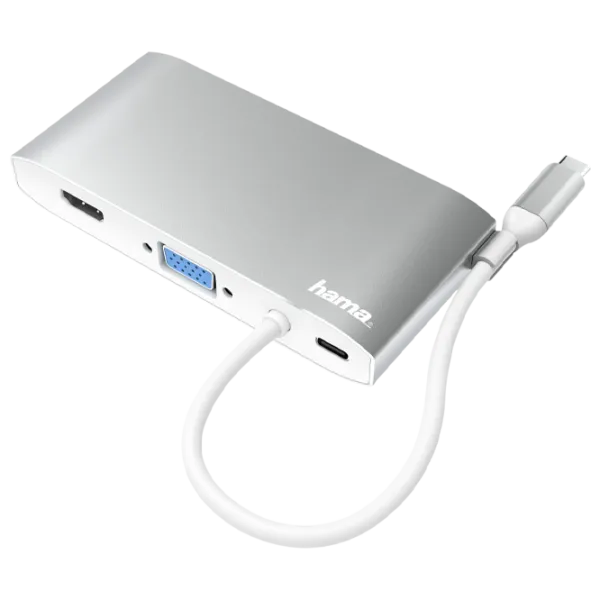 Adapter Hama 200111 USB Type-C/ Silver photo 2 Adapter Hama 200111 USB Type-C/ Silver photo 2