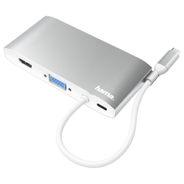 Adapter Hama 200111 USB Type-C/ Silver photo 2 Adapter Hama 200111 USB Type-C/ Silver photo 2