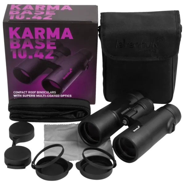 Бинокль Levenhuk Karma BASE 10x42 Черный photo 5 Бинокль Levenhuk Karma BASE 10x42 Черный photo 5